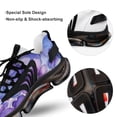thumbnail image 7 of Purple Flowers Beautiful Walking Shoes for Men Woman Lightweight Tennis Fashion Elastic Sports Shoes Cushion Basketball Shoes, 7 of 7