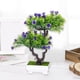 thumbnail image 4 of Ramo de flores artificiales, arreglo floral de mesa para sala de estar, decoración floral en jarrón con maceta, 4 of 6