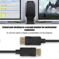 thumbnail image 5 of DisplayPort Male to DisplayPort Male Adapter Cable DisplayPort Connecting Line for Laptop Desktop Projector, 5 of 5