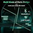 thumbnail image 3 of Rumtuk 16" Green Laptop, DDR4 16GB RAM, 1TB SSD, Win 11 Pro/Office 2019, Celeron N5105 CPU, FHD IPS Display, Backlit KB, Fingerprint, USB 3.0, HDMI, WiFi/BT, PC Notebook for Work, Study, 3 of 9