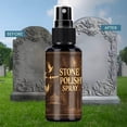 thumbnail image 5 of Tombstone Polish Spray with Towel, Headstone Cleaner For Graves, Tombstone Stone Polish Spray, Headstone Restoration, Tombstone Spray, Gentle Stone Care Formula Restores Shine (2pcs), 5 of 9