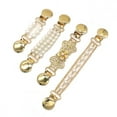 thumbnail image 4 of Metal Collar Clips for Women Vintage Pearl Shawl Clip Sweater Pin Brooch Clip, 4 of 13