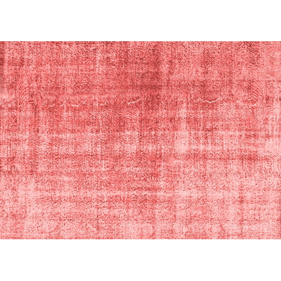 Ahgly Company Indoor Rectangle Abstract Red Contemporary Area Rugs, 5' x 8'