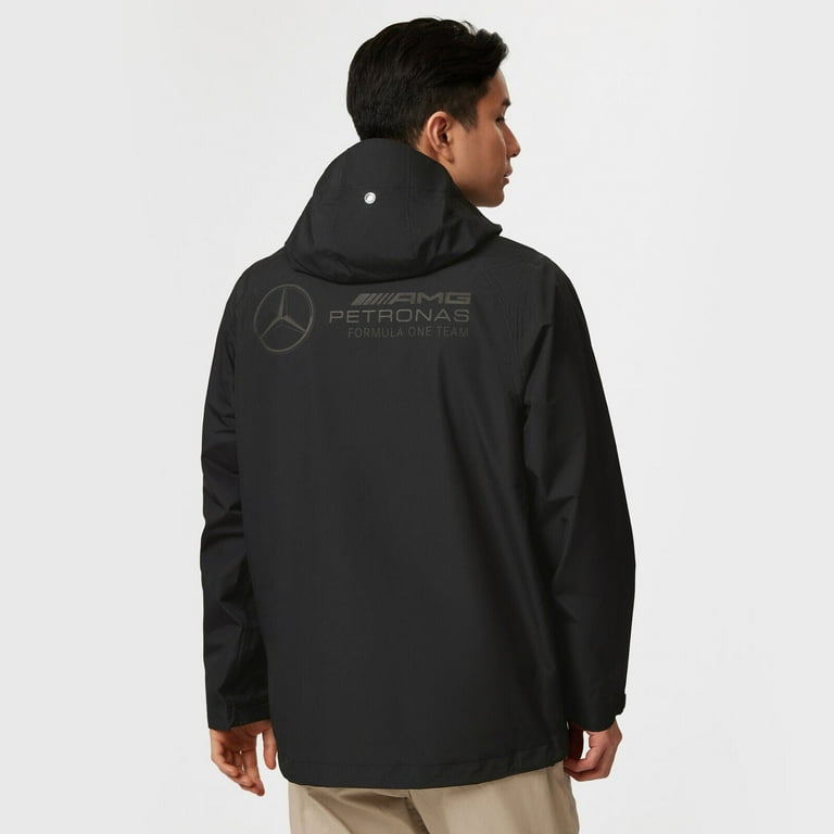 ブリーフィング/Mercedes メンズ ジャケット 黒 Mercedes Amg Petronas F1 Mens Performance Black Jacket