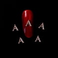 thumbnail image 3 of dianhelloya Nail Art Supplies 10Pcs Nail Art Alphabets Three-dimensional Shining Hollowed Out DIY Alloy Nail Golden 26 Alphabets Letter Rhinestones for Nail Salon (Z), 3 of 8