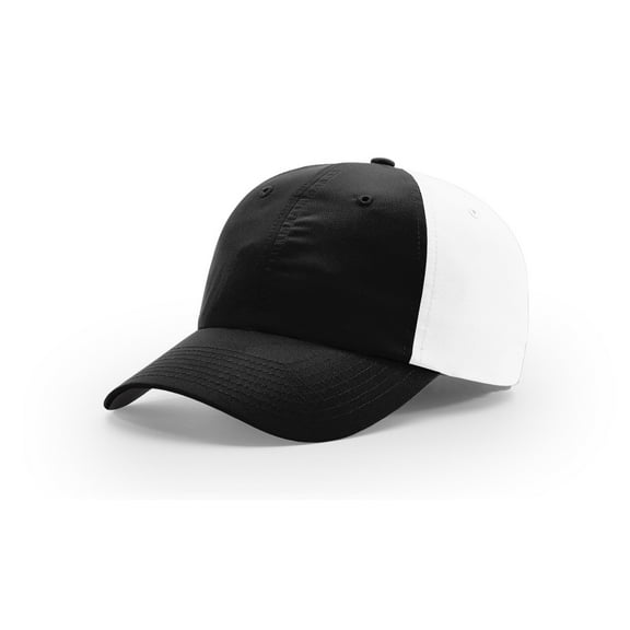 Richardson 220 Relaxed Lite Caps - Black White