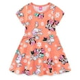 thumbnail image 4 of Disney Minnie Mouse French Terry Skater Dress with Headband (Girls), 2 Piece Set, Sizes 2T-6X, 4 of 6