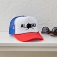 thumbnail image 4 of CafePress - Alaska - Adjustable Unisex Printed Trucker Hat with Mesh Back, 4 of 10
