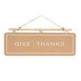 thumbnail image 2 of Melrose "Give Thanks" and "Live Simply" Decorative Hanging Signs - 15.75" - Set of 2, 2 of 3