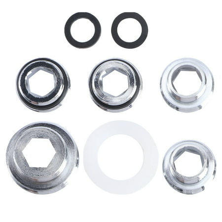 

TOYMYTOY 5 Pcs Faucet Adapter Kit Copper Adapter Kitchen Sink Faucet Adapter Water Filter