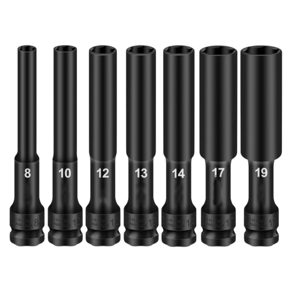 12Mm Drive Wrench Socket Set Range Of Head Sizes Thin Wall Design 12+14 Fangkenuo