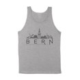 thumbnail image 1 of Skyline Bern Switzerland Tank Top Unisex Medium Grey, 1 of 5