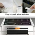 thumbnail image 5 of Silicone Stove Gap Covers (2 Pack), Easy Clean Heat Resistant 1 Inches, White), 5 of 9