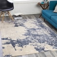 thumbnail image 2 of City Light Navy 6'7" x 9' Modern Rectangle Area Rug, 2 of 7