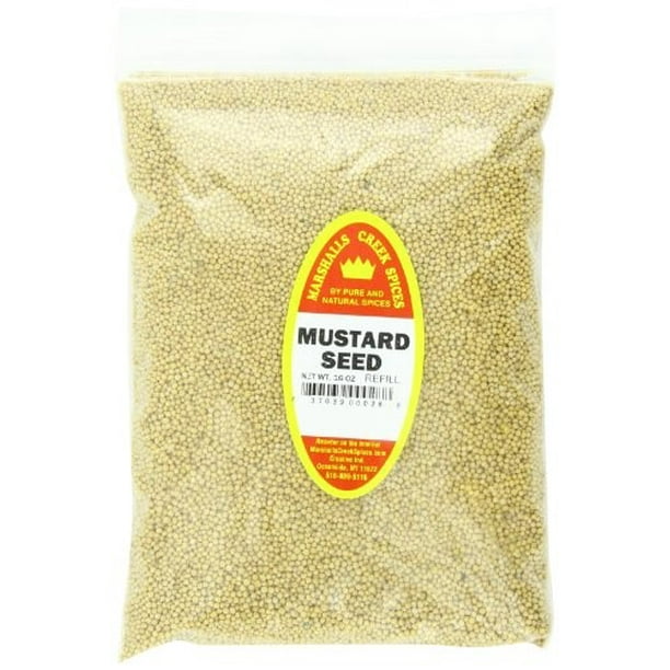 Marshalls Creek Spices Mustard Seed Refill 12 Ounce Walmart Com Walmart Com