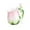 Pink, variant on DOLITY Ceramic Coffee Mug 320ml Pottery Mug Drinking Cup for Tea Latte Hot Beverage Pink