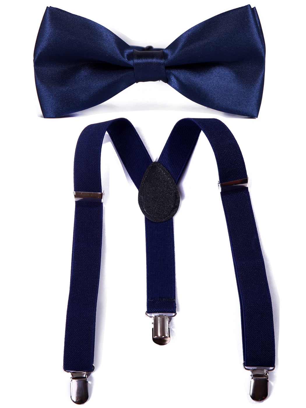HDE - HDE Kids Suspender Bow Tie Set For Toddler Boy Child Suspenders