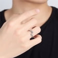 thumbnail image 4 of Unatoiry Girls Open Knuckle Ring Adjustable Size Punk Jewelry Gift Female Exaggerated Rings Party Adults Teenagers Children, 4 of 6
