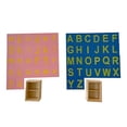 thumbnail image 2 of Letras de papel de lija Adena Montessori en mayúscula y minúscula, 2 of 7