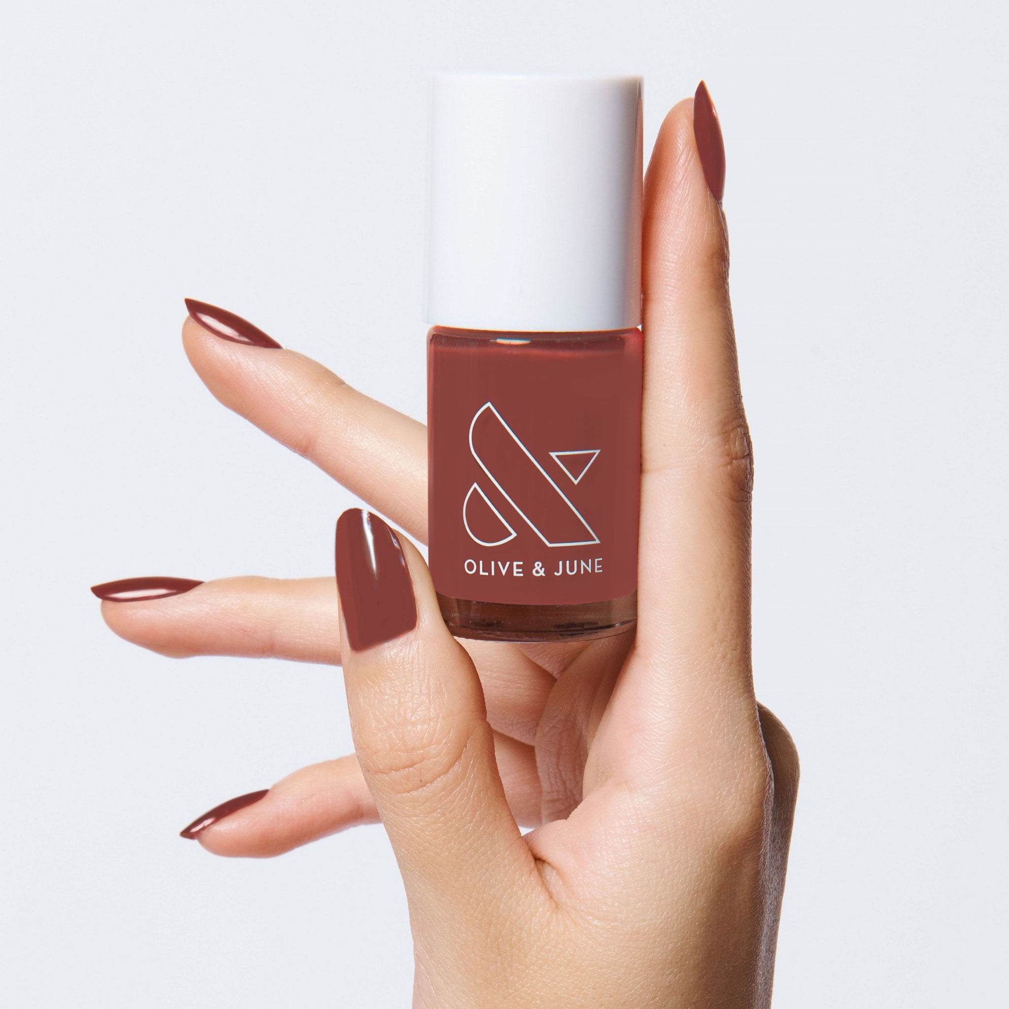 Olive & June Long Lasting Nail Polish, JJ, Cinnamon Brown, 0.46 fl