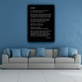thumbnail image 2 of Fear Poem Wall Decor Kahlil Gibran Quotes Wall Art Poetry Posters Canvas Paintings for Bathroom Wall Prints Artwork for Home Modern Pictures Vertical Decorations for Bedroom Picture Gifts, 2 of 4
