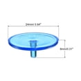 thumbnail image 2 of Uxcell 24mm Round Transparent Plastic Golf Ball Markers for Flat Position Mark Blue 100 Pack, 2 of 5