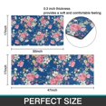 thumbnail image 7 of Pioneer Flower Floral Print Pattern Kitchen Rugs Sets Of 2,Anti Fatigue Kitchen Mat Rugs Non Slip Washable,Decorative Kitchen Floor Mats for Kitchen,Sink,Laundry,17"x30"+17"x47", 7 of 7