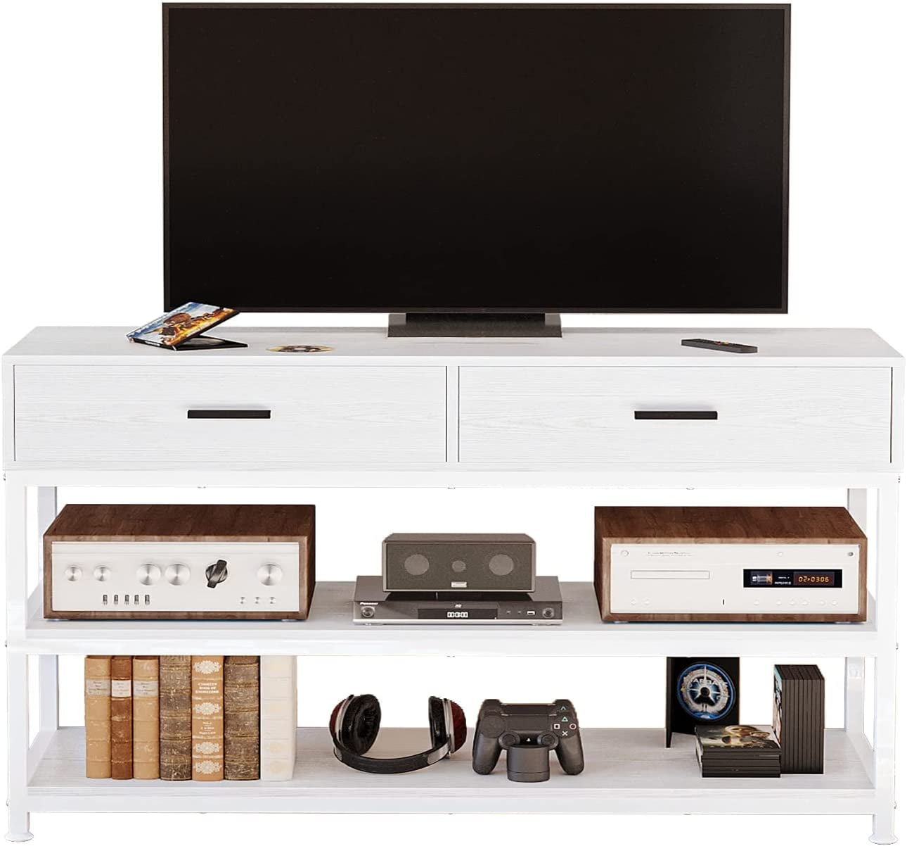 IRONCK TV Stand for 55 inch TV with Drawers, Entertainment Center TV