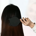 thumbnail image 5 of Unique Bargains 1pc Women Cat's Ears Airbag Hair Comb for Straight Curly Thick Wet Hair Black ABS TPR, 5 of 6