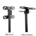 thumbnail image 4 of axGear Support de Plafond pour Téléviseur, Support Mural pour Moniteur, Extensible, Hauteur, Inclinaison, Ajustable, 4 of 9