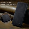 thumbnail image 1 of CaseMe for iPhone 14 Pro Max, Wallet Case Soft PU Leather Flip Case Magnetic Stand Flip Protective Cover Leather Case with ID & Credit Card Slots Holder Case-Black, 1 of 8