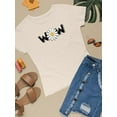 thumbnail image 3 of Wow Daisy Banner. T-Shirt Women -Image by Shutterstock, Female Large, 3 of 4