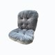 thumbnail image 2 of Cojín para silla de oficina con soporte lumbar | Cojín acolchado para asiento y respaldo | Soporte ergonómico para sillas de oficina en casa y dormitorios, 2 of 7