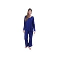 thumbnail image 2 of CATALOG CLASSICS Womens Long Sleeve Pajamas Lounge Set for Women - Purple M, 2 of 9