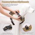 thumbnail image 3 of Arnés para Perro Grande Mediano Chico con 3 Hebillas y Funda Airtag, Pechera para Perro Ajustable Sin Tirones Fácil de Poner, Arneses para Perros Reflectante Transpirable para Caminar Entrenar, 3 of 4