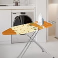 thumbnail image 2 of HELLHERO Pumpkin Iron Pad Board Cover 15" x 54" Fastener Straps Ironing Board Protector Universal Fit for Home Use, 2 of 6