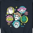 thumbnail image 3 of Toy Story 4 - Group Grid - Men's Crew Neck Fleece Pullover, 3 of 5