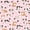 Pink 02, variant on Manfei Kawaii Dog Twin Quilt Set, Puppy Paw Print Twin Coverlet Set, Pink, 2pcs, 1 Bedspread and 1 Pillowcase