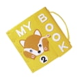 thumbnail image 1 of Juguetes Para Niños, Tela No Tejida, Educación Temprana, Libro Hecho A Mano, Herramienta De Enseñanza, Regalo Dulce, Accesorio De Práctica Lógica, Libros Educativos Diy N. ° 2 Speravity  FN008296-04, 1 of 5