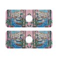 thumbnail image 7 of Yayeee Faucet Mat for Kitchen Sink 14.7" Diatomite Long Splash Guard Pad, Blue Plants Window, 2 Pack, 7 of 7
