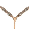 thumbnail image 5 of HILASON Western Horse Headstall Breast Collar American Leather Tan, 5 of 8