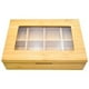 thumbnail image 3 of Caja Organizadora de Té, Hecha de Bambú Resistente, 8 Compartimientos, Organizador para Bolsas de Té e Infusiones con Tapa Centro de Acrílico, 3 of 5