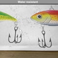 thumbnail image 6 of Ambesonne Fish Place Mats Set of 4, Sea Nautical Animals, Standard Size, Multicolor, 6 of 6