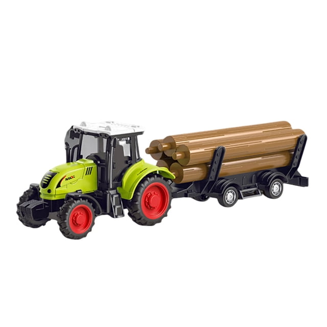 Kids Tractor Toy With Flarebox Wagon Push And Slide For Toddlers Ages 3 And Up Outdoor Pretend Play Farm Vehicle