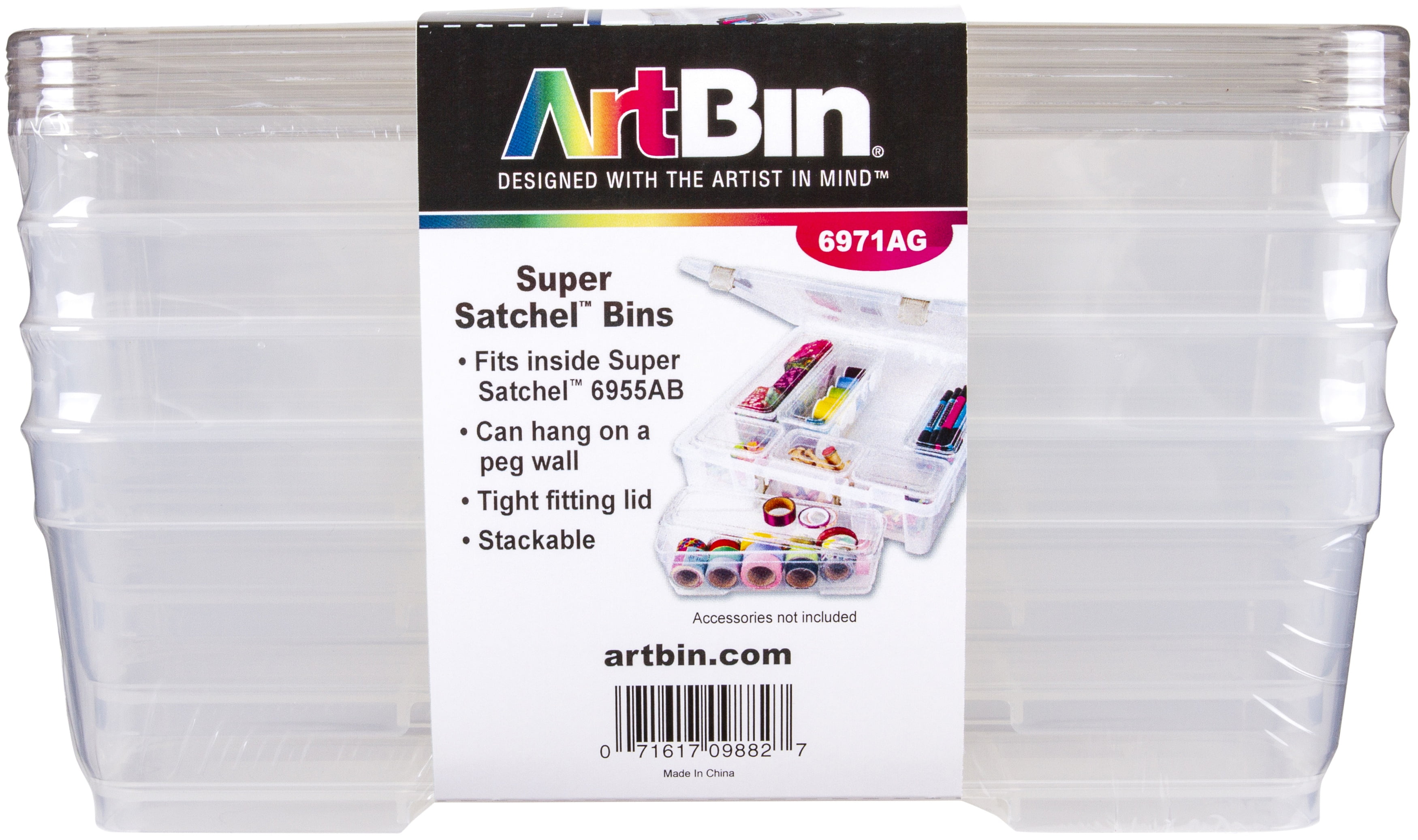 ArtBin XL Storage Bins 4/Pkg