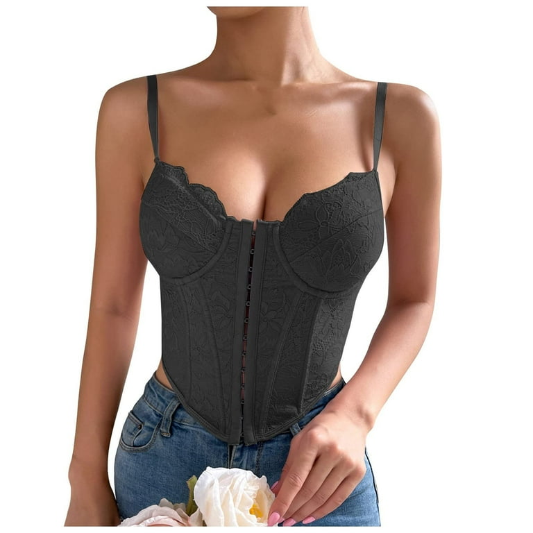 Sling Striped Lace Stitching Corset Sling Striped Lace Stitching Corset