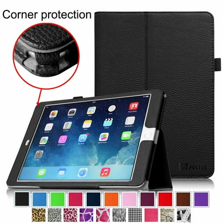 Ipad 2 Case Cover - Fintie iPad Air 2 Case - PU Leather Stand Cover with Auto Sleep / Wake Feature, Black