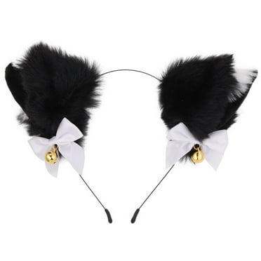 Cat Fox Faux Fur Ears Headband - Handmade Animal Ears For Halloween & Cosplay