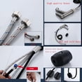 thumbnail image 3 of Bathroom Faucet with Pull Out Sprayer Dual Mode Hot & Cold Brass Single Handle 360° Swivel Retractable Single Hole Basin Mixer Tap,Black, 3 of 7