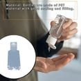 thumbnail image 4 of Advancent Botellas vacías Contenedores de patrón trapezoidal de 30 ml Kits de desinfectante de manos Herramientas de maquillaje que ahorran espacio Artesanía botella trapezoidal de 30ml Advancent HA060051-02B, 4 of 6